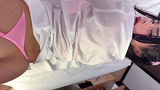 My First Anal and Double Penetration While I'm Oiled up