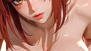 Chinese Mature Hotel Doll Squirts & Milks Huge Tits - Glossy Asian MILF Fantasy