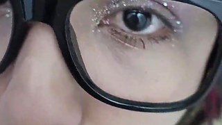 18 year old brunette big saggy tits from New York United States fucking her stepbrother's big dick part 17