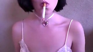 Hottest amateur Smoking, Fetish porn movie