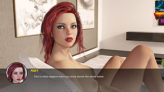 Reunion 17: Jhon Agrees to Steamy Dinner Date with Busty Amy & Rachel - Threesome Tease & Seduction Begins (vn Gameplay)