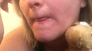 Sexy hottie Anetta Keys enjoys a solo toy masturbation