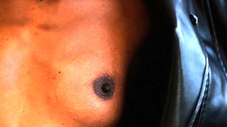 Sexy black Ana Foxxx passion posing