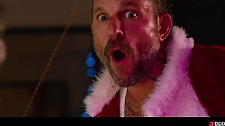 Scott Nails' Wild Christmas Threesome Ignites Passion with Heat