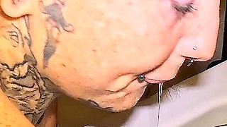 Piss Hungry Slut Gets Used