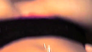 Horny brunette gives head to this dude with her friend at the same time