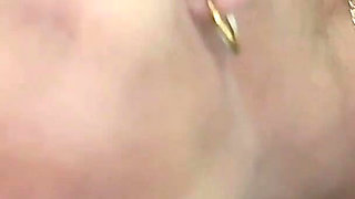 Stepmom Blowjob, Facial in Bathroom in Holiday