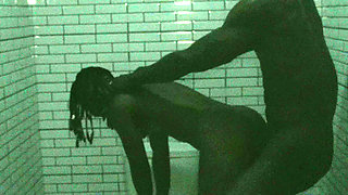 BBC Girl Likes It in the Toilet