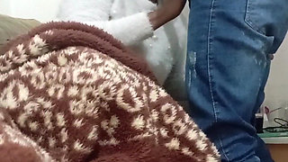 Stepsister in 4K Pulls Out His BBC Dick and Starts Sucking It, Giving Him Her Pussy