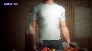 My Stepmom Is A Bust Horny MILF - She Won't Let Me Go Without Fucking Her Huge Ass - 3D Realistic