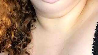 Busty brunette with big boobs rides cock