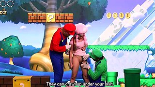 The Bros Tricks To Fuck Toadette