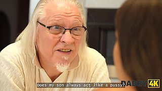 Daddy4k. spoon posture feels the greatest when cheating