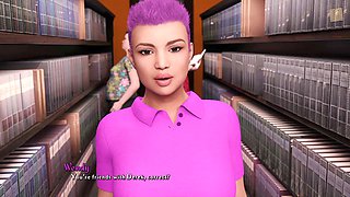 Being a dik, anime teen, big ass