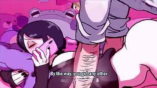 Big tits, 2d cartoon, 2d hentai