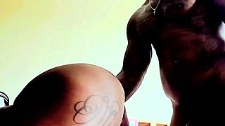 Big Black Cock Makes Her Orgasm Deep and Hard