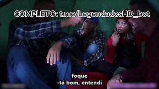Camping with Hot Stepdaughters Ignites Wild Blonde Passion