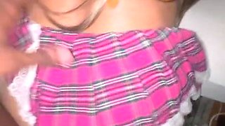 Snowbunny Transsexual Taking BIG BLACK COCK Deep