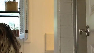 Dirty maid gets stuck