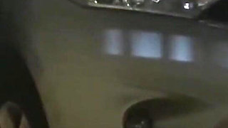 Cuckold in Gloryhole and Caught in Public