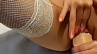 Amateur Sexy Wife Riding Extreme Monster Dildo Cock
