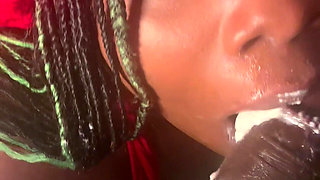 Whipped Cream Blow Job