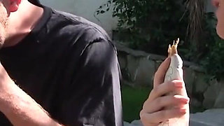 Alysha Rylee sucks and does cum in mouth with huge cock