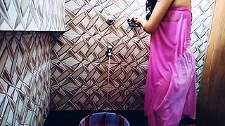 I Spied on My Hot Bhabi in the Shower and Unexpectedly Got Sex