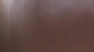 Stranger Cums Hard Inside Her Panties Under Skirt on Subway Train