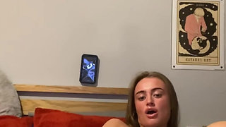 Scottish big tits goth moans loud and fucks hard her tight pussy