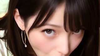 Brunette bar cum facial, schoolgirl blowjobs by fireplace