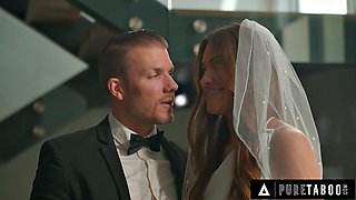 PURE TABOO Lustful Bride Gizelle Blanco Shamelessly Teases Her Husband In Front Of Wedding Witnesses