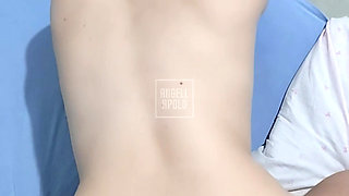 Naughty big ass sucks with gusto and gets fucked in pussy