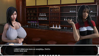 Tifa's Dark Heaven Boyfriend Almost Catching His Girlfriend Cheating in the Toilet - Episode 17