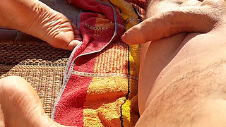 Selena's outdoor pleasure