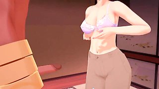 Watch lascivious Hinata's action