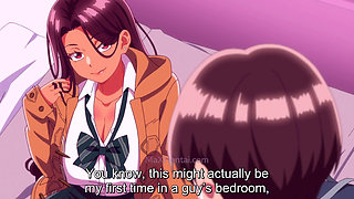 Horny Student with Big Boobs Fucked Hard by Lucky Teacher (Hentai Sex) Eng Sub