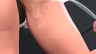 Big Tits Blonde Teen and Her Big Ass Asian MILF Friend Have Threesome with a Huge Cock in Sauna - Symphony of the Serpent