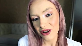 Oiled Butt JOI with Blonde Teen Goddess