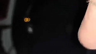 A Muslim Married Slut Sucked Her Lover's Dick in a Parking Lot and Swallowed His Cum