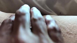 Close-Up Big Clit Fingering By Horny MILF