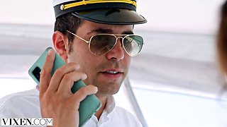 Beautiful Alberto and Gianna's sucking dick video