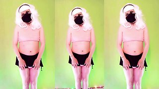 Transgender princess's First-ever Time with 3 Fake penises (Trailer) - Maddy Diamond