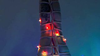 This Instead of Your Normal Christmas Tree?
