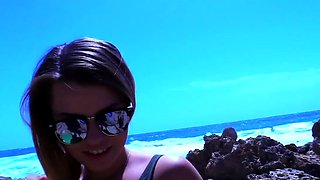 Jamie Young - First Time Caught Sex By The Sea