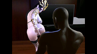 The Goddess of Temptation: Animated Fantasy Girl- 3D Animation Hentai