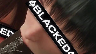 Rough Threesome: Horny Sluts Cowgirl Riding Massive BBC, Stinky Creamy Pussy Flooded with Cum