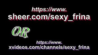 Mature MILF Konstanzia Squirts Hard Doggystyle - Close Up Solo Masturbation in Stockings