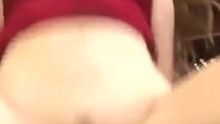 A Giant Ebony Cock for a Blonde White Big Natural Boobs Whore