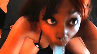 Hidden camera amateur fingering and using HUGE toy in her